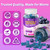 Prenatal Vitamins for Women with Methylfolate, Vegan Omega-3 DHA, Organic Food Blend, Probiotics, Iron, Vitamin D3 B6 B12, Choline, Sugar Free Multivitamin for Women During & Post Pregnancy, 60 Cts
