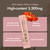 MIZON INNERSBIT Collagen Jelly 3300(14 Sticks) Vegan Korean Jelly Stick Snack with Vitamin C, Hyaluronic Acid Biotin & Glutathion for Skin Halal Certified