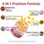 Berberine Gummies Supplement 1500mg, Natural GLP-1 Support + Ceylon Cinnamon, Chromium, Milk Thistle, Turmeric, AMPK Activator for Women & Men, Berberine HCl from Indian Barberry, Sugar Free, 60 Count