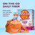 Metamucil Fiber Supplement, Clear Mixing Fiber Powder Stick Packs, Mixed Berry Flavor, On the go, Plant Based Prebiotic Fiber Supplement Blend for Daily Digestive Health, 21 Stick Packs