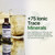 Fulvic Humic Acid 75 + Ionic Trace Minerals - Plant Derived in USA - Fulvic Acid Minerals Concentrate for Energy, Gut Health and Hydration- 1 gram of Liquid Supplement per Serving - 2 oz.