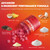 ArtsBear Creatine Monohydrate Gummies 5000mg, Sugar Free Vegan, 120 Count, with Beta-Alanine, Taurine, Vitamin B6, B12, Black Pepper Extract, Raspberry Workout Chews for Men and Women