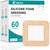 Silicone Foam Dressing 3x3 Gentle Border, Super Absorbent Wound Dressing, Bed Sore Patches, Waterproof Silicone Bandages for Wounds Care, Self Adhesive Pressure Sore Pads (60)