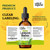 Wild & Organic Lemon Balm Drops - Relaxation Support - Lemon Balm Extract Supplement - Melissa Officinalis Herb Tincture - Add to Tea for Calmness Support - Vegan, Sugar & Alcohol-Free - 2 fl oz