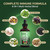 Clean Nutra Oil of Oregano Drops Black Seed Oil Elderberry Vitamin D D3 K2 Olive Garlic Immune Support Supplement Zinc Supplements Liquid 2 Fl Oz Vegan