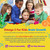 Kids Multivitamin Gummies with Iron, Sugar Free, Kids Daily Vitamins + Probiotics, Algae Omega 3 (EPA/DHA), A, C, D, Methyl B12, Folate, B6, Zinc, Biotin, for Healthy Growth, Immune Support, 60 Count