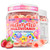 Kids Multivitamin Gummies + Calcium, Probiotics, Vitamin D3, C, Methylated B12 & Methylfolate, B6, A, K2, E, Zinc, Prebiotics for Children Ages 4+, Clean & Sugar Free, for Nutritional Support, 60 Cts
