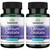 Swanson Lithium Orotate Mood and Memory Support Supplement for Stress-Prone Adults Seeking Emotional Wellness - 5 mg Elemental Lithium (60 Veggie Capsules, 2 Pack)