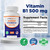 Vitamatic Vitamin B1 500 mg (Thiamine Mononitrate), 120 Capsules (2 Pack)
