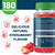 INTEGO NUTRITION Vitamin B Complex Gummies for Adults, B Complex Vitamin Supplement for Women and Men, B Vitamins Complex Gummies for Energy and Brain Health, Natural Strawberry Flavor, 180 Count