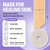 AWD Silicone Scar Tape 3 Pack – (3x 60in Rolls) Reusable Silicone Scar Sheets for Surgery, Keloids, Tummy Tuck – Scar Tape for Bump Removal & Postpartum Essentials (180in Total)