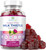 Sugar-Free Milk Thistle Gummies for Liver Cleanse Detox & Repair (Natural Blueberry-Raz Flavor) Cardo Mariano, Cleansing Milk Thistle Supplement, Antioxidant Support, Vegan, Replaces Pills & Capsules