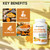 Biorootlabs Turmeric Curcumin Supplement 1000mg – 95% Curcuminoids with Ginger, Bee Propolis, Black Pepper, MCT Oil – High Absorption Formula for Wellness & Immune Support – 120 Capsules(1)