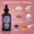 Liquid Biotin & Collagen Keratin Hyaluronic Acid Saw Palmetto Drops Vitamins for Hair Growth Support Silica Vitamin A C D Bamboo Turmeric Zinc Folate Magnesium Horsetail LuxFlo By Clean Nutra