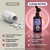 Liquid Biotin & Collagen Keratin Hyaluronic Acid Saw Palmetto Drops Vitamins for Hair Growth Support Silica Vitamin A C D Bamboo Turmeric Zinc Folate Magnesium Horsetail LuxFlo By Clean Nutra