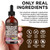 Black Walnut Wormwood Cleanse Drops - Liquid Soursop, Garlic, Pumpkin Seed, PAU D'Arco, Oil of Oregano, Turmeric, Berberine, Neem Extract, Hull Bark, Tincture - 2oz