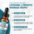 2 Packs 3000MG Liposomal Lymphatic Drainage Drops, 12 in 1 Organic Lymphatic Drainage Supplements with ElderBerry, Burdock Root, Cleavers Herb & Echinacea, Lymphatic Cleanse Immune Support, 4 Fl oz