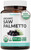 PURE CO USDA Organic Saw Palmetto Supplement - Organic Saw Palmetto for Women & Men's Urinary Tract Prostate & DHT Blocker for Women - Whole Berries - Vegan Non-GMO & Lab Verified (4 Month Supply)
