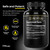 Prime Labs Creatine HCl Capsules - with CON-CRĒT®, Rhodiola Root Extract, & L-Theanine - Muscle Support, Endurance, Cognitive Function - for Men & Women - 60 Pills