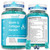 Vazatisi 2 Pack Biotin Gummies with Collagen & Keratin for Hair Skin Nails- Women Men, Kids - 120 Blueberry Flavored Gummies