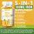 Aouewnk 2 Packs 100MG Iron Supplements Gummies for Women & Men - Contains Vitamin C, A, B - Suitable Adults & Kids, Iron Deficiency, Immune & Energy Support, Pineapple Flavor, Non-GMO, 120 Counts