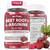 Beet Root Gummies, Beetroot & L-Arginine, Red Beets Supplements w/ Vitamin B1, B2, B3, B5, B6, Folate, B12 for Energy Boost & Circulation Support, Sugar Free Nitric Oxide Gummies, 60 Beet Chews