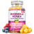 Sugar-Free Rhodiola Rosea Gummies (1500mg/Serving) Cortisol Detox & Adrenal Support Rhodiola Rosea Supplement for Mood, Stamina & Performance, Motivation, Non-GMO, 60 Vegan Chews