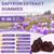 Enerlix Saffron Gummies 88.5 mg with Magnesium, Max Strength Saffron Supplements with St. John’s Wort, GABA, Rhodiola, Rosemary & Passion Flower Extracts for Mood, Focus - 60 Servings
