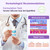 Medical Grade Silicone Scar Gel - Advanced Scar Removal Cream & Scar Treatment for Surgical, C-Section, Hypertrophic & Acne Scars - 1.7oz Pack of 2