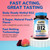 Vitalibre Vitamin B12 5000 mcg, Sublingual Methylcobalamin, Natural Peach Flavor, Nervous System Health, Energy Support, No Sugar, 300 Fast Dissolve Tablets