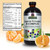 Nature's Answer Liquid Vitamin B-Complex Supports Healthy Energy Levels | Promotes Healthy Nerve Function | All-Natural Tangerine Flavor | Gluten-Free & Benzoate-Free 16oz