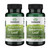 Swanson Spearmint Leaf Full Spectrum Digestive Supplement for Digestive-Comfort-Seeking Adults - 400 mg Mentha Spicata (60 Capsules, 2 Pack)
