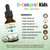 Dr. Green Mom D-Congest Kids - Organic Kids Sinus Support Drops | Drug-Free Herbal Supplement for Children's Stuffy Nose, Nasal & Respiratory Health | USDA Organic, Non-GMO