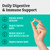 Prebiotics and Probiotics: Lactobacillus Gasseri, Lactobacillus Rhamnosus, Plantarum, Casei, Bifidobacterium longum, lactis, infantis. Probiotic Prebiotic, Pre and Probiotics for Digestive Health.