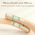 BuggyBands Mosquito Repellent Bracelets for Adults & Kids, 4 Pack DEET-Free Natural Bug Repellent Silicone Bands – Waterproof, Skin-Friendly Wristbands for Outdoor, Camping, Hiking, Travel
