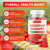 MEENCCD 2 Pack Berberine Gummies with Ceylon Cinnamon, Berberine HCL Supplement for Immune Support, Sugar Free, Vegan, Strawberry Flavor, 120 Count