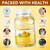 UPNEUTRI Calcium Magnesium Zinc with Vitamin D3 Supplement, Sugar Free Calcium Gummies for Women Men, High Absorption Zinc Gummies for Bone & Muscle & Immune Health, Vegan Mango Flavor - 60 Count