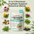 Lymphatic Drainage Supplements - 300 Softgels | 21-in-1 Herbal Blend with Dandelion, Echinacea & Burdock Root | Supports Healthy Circulation & Fluid Balance | Daily Wellness for Men & Women