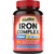 Iron Supplement for Women & Men, with Vitamins C, B6, B12 & Folate for Iron Deficiency, Blood Building & Energy Support, Stomach Friendly, Better Absorption, Non-GMO, No Gluten, 180 Vegan Caps
