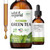 Wild & Organic Green Tea Extract Liquid Drops - Antioxidant Support - Natural Green Tea Supplements - Camelia Sinensis Tincture - Vegan, Sugar & Alcohol-Free - 2 fl oz