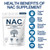 SEAFLEX NAC 600mg Non-GMO, Gluten Free,Organic NAC Supplement N-Acetyl Cysteine Capsules with NAD+ for Cellular & Lung Health, 300 Softgels