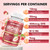 2PCS Iron Supplement for Women & Men Gummies, Multivitamin Blood Builder Iron Supplement with Folate Vitamin C B12 B6 Zinc for Adults & Kids - Energy Support - Peach Flavor, Vegan 120 Gummies
