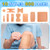 Bandages Variety Pack - 800 Pcs Assorted Bandages Bulk, Large Adhesive Fingertip Bandage, Waterproof Bandage Breathable for First Aid and Protect Wounds (10 Styles)
