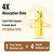 ThrivyThystle 19-in-1 Hyaluronic Acid Capsules - Hylunaric Acid 1200 mg, with Collagen Peptides, Vitamin C, Phytoceramides - for Skin, Eyes, Gastrointestinal, Bones Support (1 Pack)