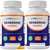 Vitamatic Berberine Supplement 500mg - 60 Vegetable Capsules - Made in the USA - Gluten Free - Non-GMO (2 Bottles)