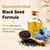 Navobary Black Seed Oil Softgels, 5% Thymoquinone, Cold Pressed Nigella Sativa from Turkish Black Cumin Seed, 500mg with Vitamin E, Non-GMO & Vegan, Gluten Free, 150 Softgels
