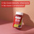 Iron Supplement for Kids and Adults - Iron Bisglycinate Gummies 25mg with Liposomal VIT C - Chelated Iron Supplement for Women and Men - 60 Gummies, 1 Month Supply