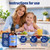 Parasite Cleanse for Humans & Kids - 20-in-1 Herbal Blend with Wormwood, Black Walnut, Zeolite & Chlorella, 20 Billion Probiotics Liquid, Alcohol-Free Digestive & Gut Support, 30 Servings