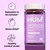 HUM Calm Ashwagandha Gummies for Women and Men, L-Theanine Ashwagandha Supplements for Daily Relaxation & Clarity Support, Vegan Fast Acting Gummy Formula, Mixed Berry Flavor, 60 Gummies