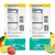 Zarbee’s Triple Action Hydration Electrolyte Drink for Kids, Low Sugar with Prebiotics & Zinc, Mild to Moderate Dehydration, Strawberry Lemonade & Lemon Lime, 12 x 5 fl oz Pouches